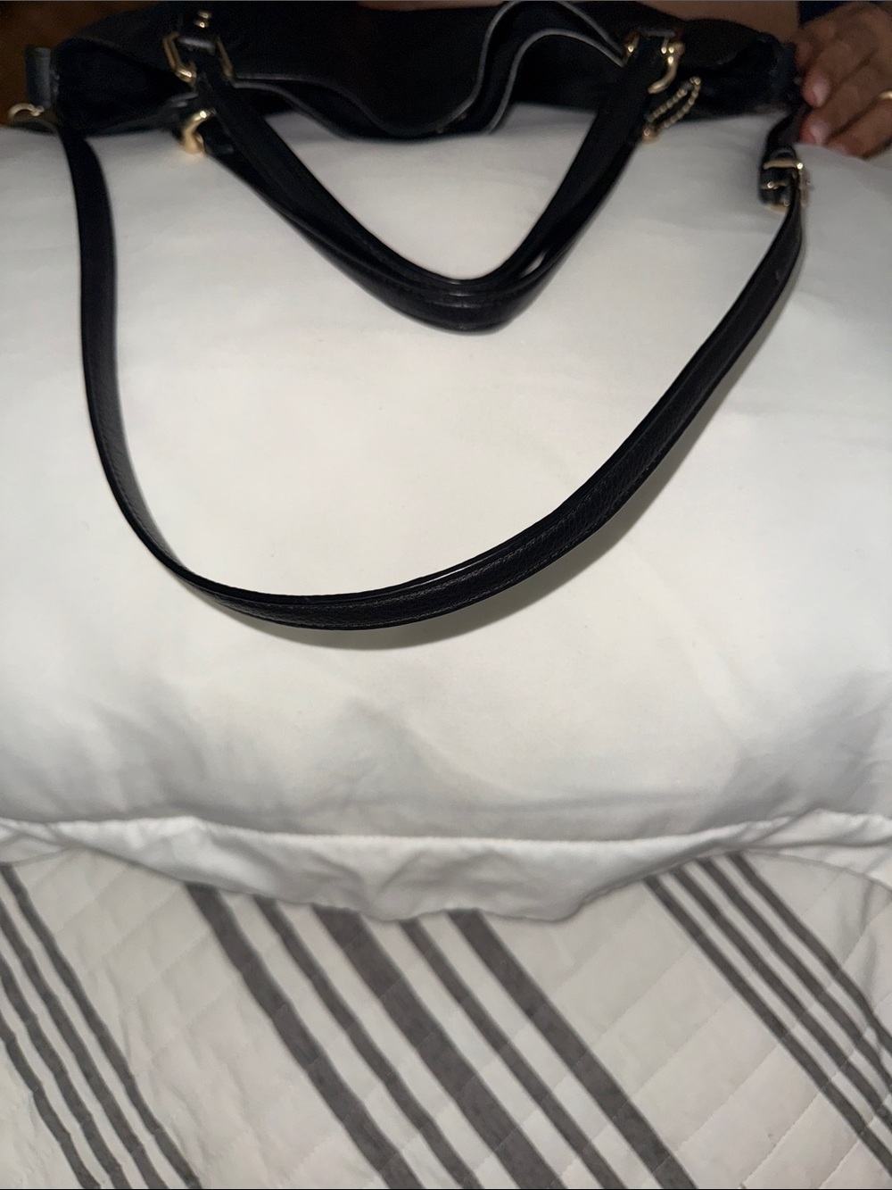 Coach Black  Leather Shoulder Bag and crossbody N-A1780-57124 - Picture 7 of 11